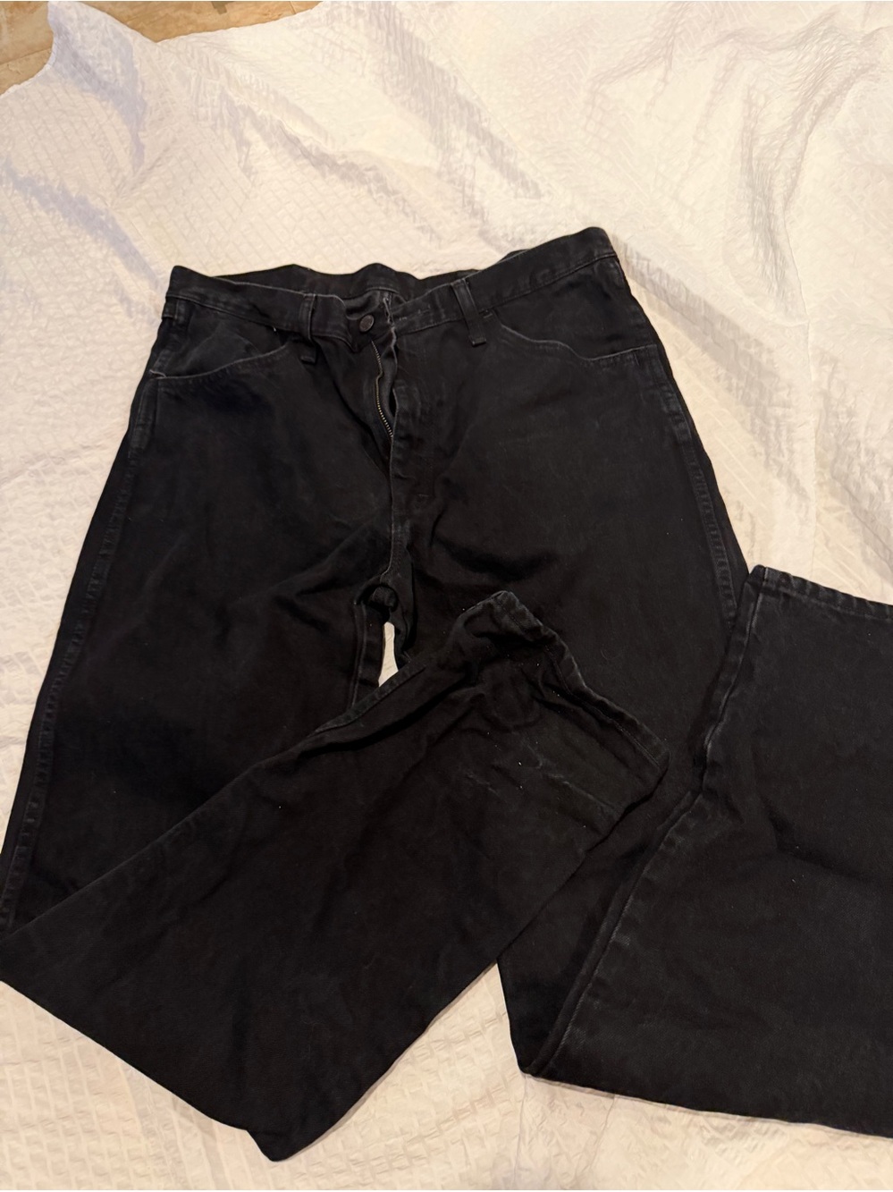 Rustler Black Men's Chino Pants
